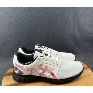 Asics Mens Gel 1021A126 White Red Black Size 15 Running Shoes Sneakers